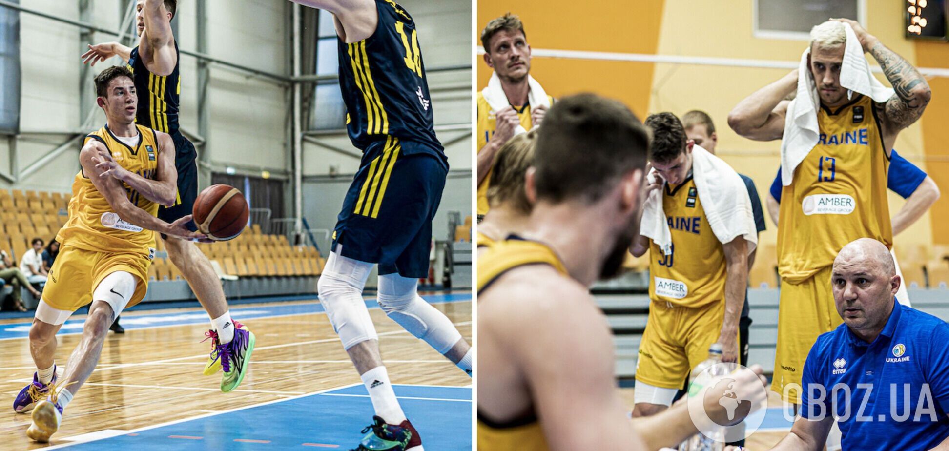 Сборная Украины по баскетболу одержала первую победу с новым тренером