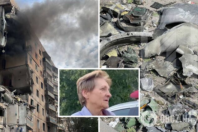 Вибуховою хвилею відкинуло у коридор: мешканка Кривого Рогу розповіла про момент удару РФ по будинку. Відео