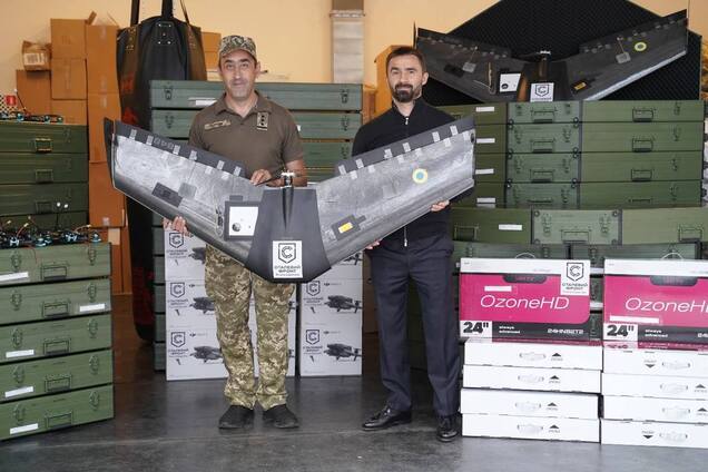 Украинские бойцы получили от 'Стального фронта' дроны, 'Валькирии' и бронированные авто