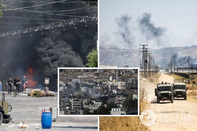 Ізраїль у межах антитерористичної операції завдав найбільшого за 20 років удару по палестинському місту Дженін. Фото і відео