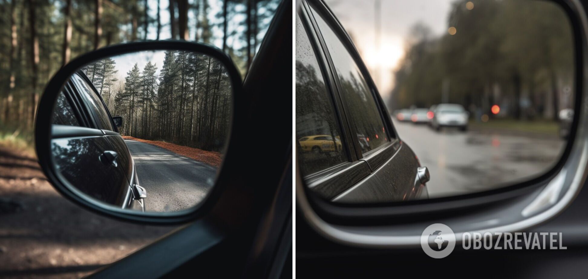 Почему одно зеркало авто приближает, а второе показывает в уменьшенном виде: что нужно знать новичку
