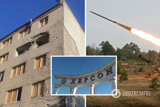 Враг ударил артиллерией по Херсону