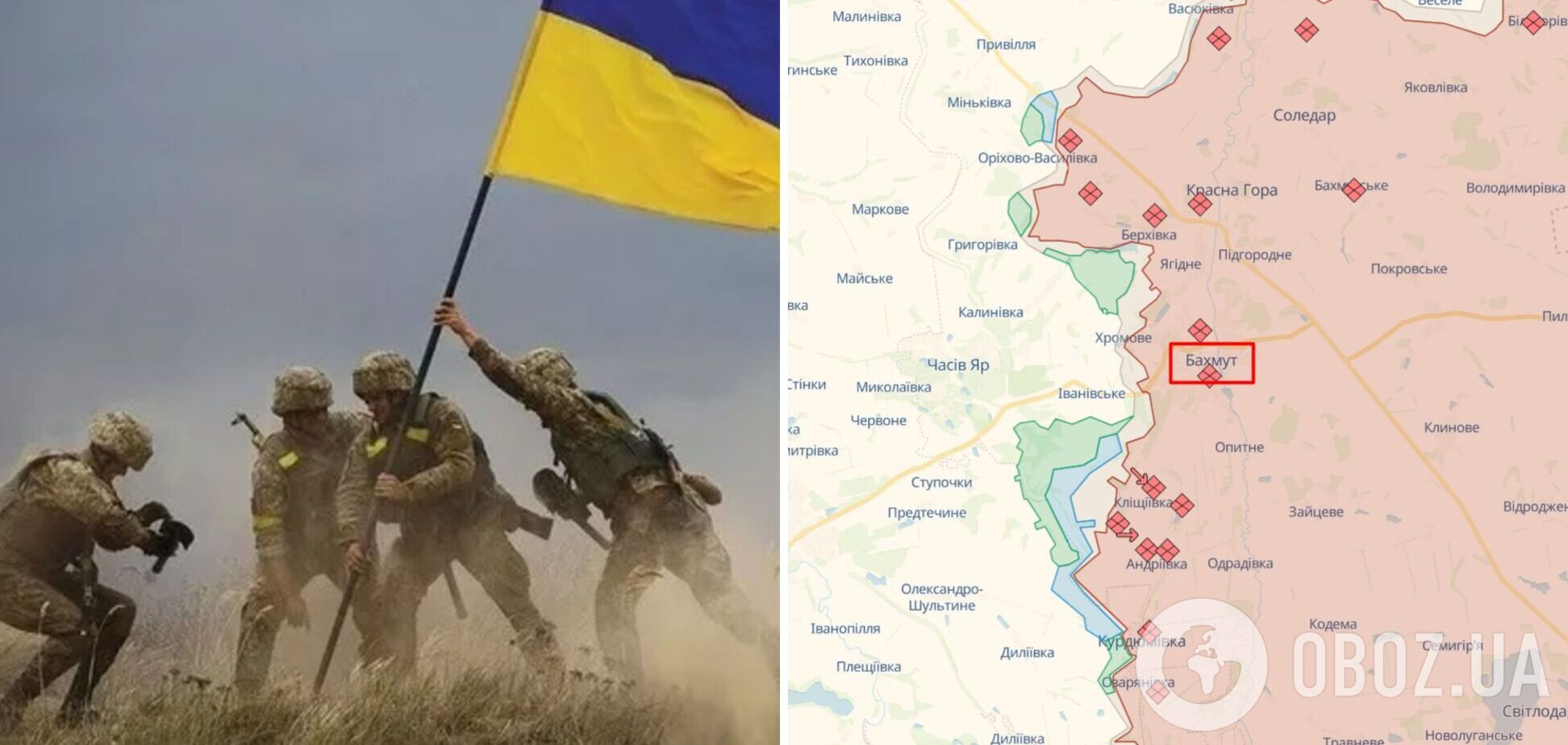 Відбито територію під Бахмутом: Сирський показав штурм ворожих позицій. Відео