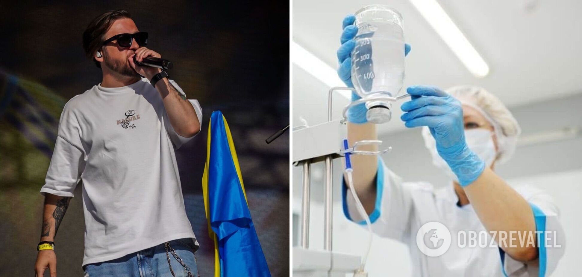 Лидер группы 'Без Обмежень' попал в больницу и испугал фанов фото с капельницей: что произошло