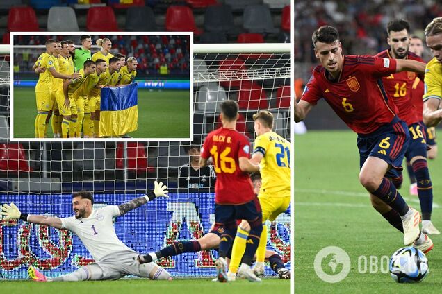 Україна пропустила 5 м'ячів та програла у півфіналі Євро-2023 з футболу U-21