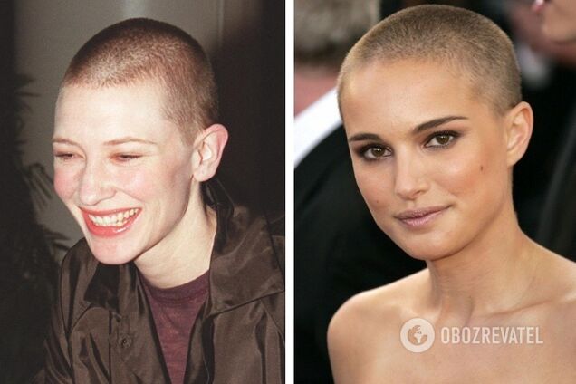 Деми Мур, Натали Портман и другие знаменитости, которые не побоялись обрить голову. Фото