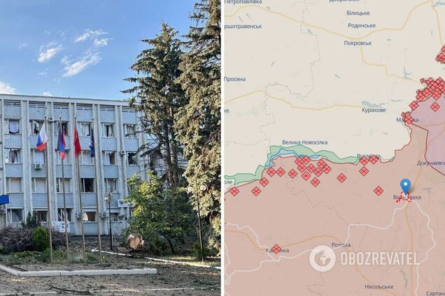 В оккупированной Волновахе устроили 'бавовну' в здании 'администрации'. Фото