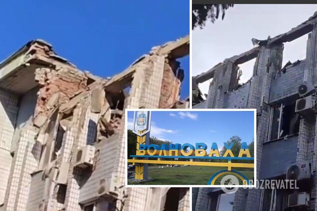 Удар по российским оккупантам в Волновахе