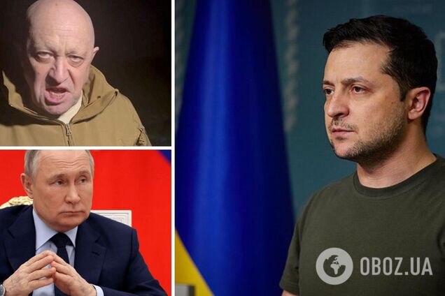 'Российские регионы балансировали': Зеленский указал на важный момент с 'бунтом' Пригожина в РФ и действиями Путина