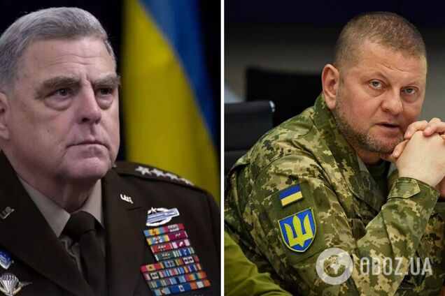 Залужный обсудил с Марком Милли оперативную обстановку на фронте: подробности разговора