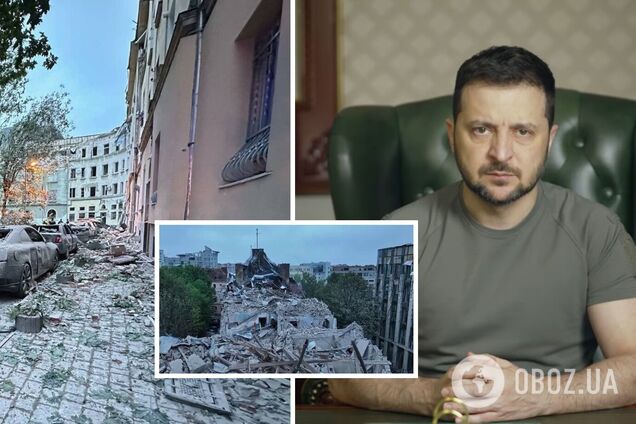 'Врагу обязательно будет ответ': Зеленский отреагировал на ракетный удар РФ по Львову