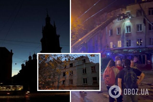 Спасатели разбирают завалы: появилось видео последствий ракетного удара РФ по дому во Львове