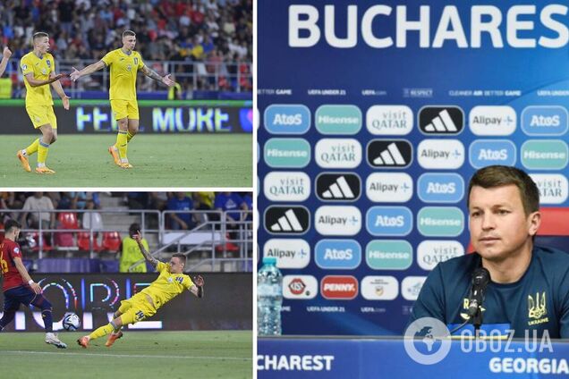 'Нас закрыли в каком-то ангаре': Ротань выразил возмущение после 1:5 от Испании в полуфинале Евро-2023