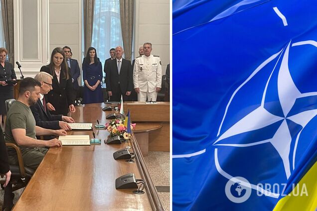Украина и Болгария заключили совместную декларацию о поддержке членства в НАТО. Фото