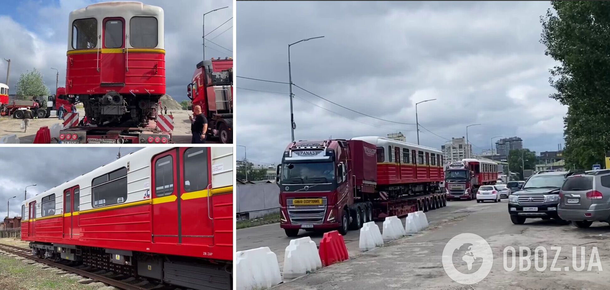 Київська підземка отримала ще 6 вагонів від Варшави