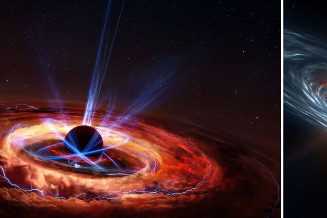 Гигантская черная дыра ожила, превратившись в самый яркий из виденных объектов