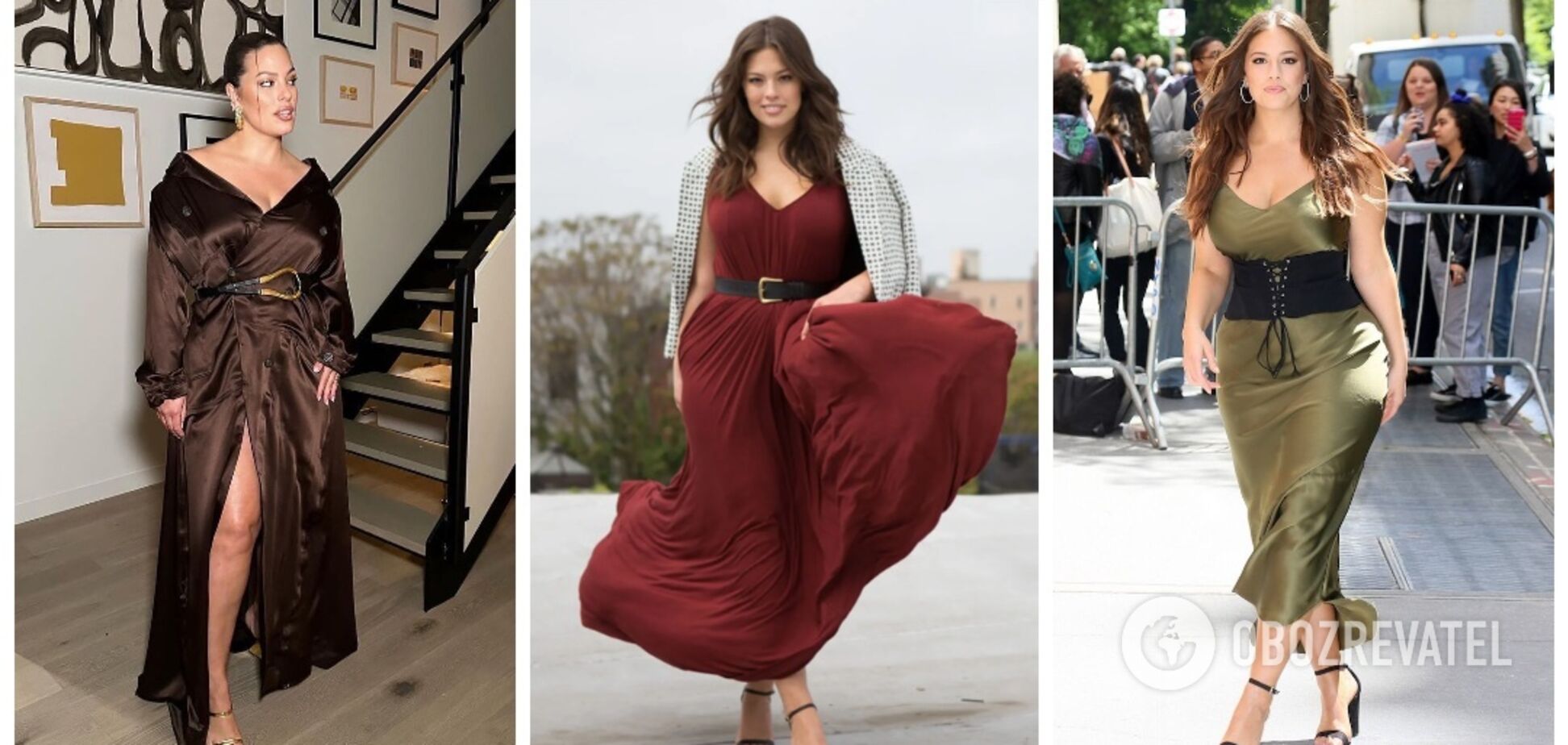 Вдохновляемся стилем Эшли Грэм: 5 летних платьев для девушек plus size, которые визуально стройнят