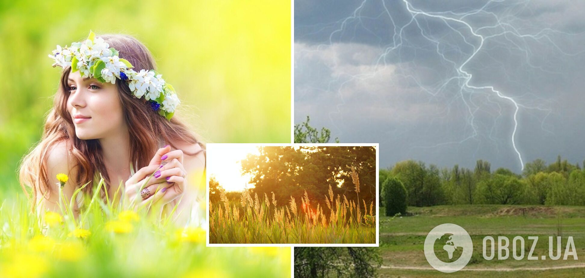 Частину України накриють грози: синоптики уточнили прогноз погоди на неділю. Карта