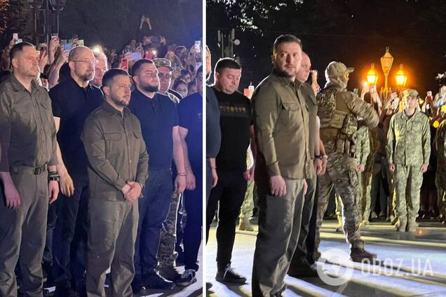 'Забрали наших ребят': Зеленский с командирами 'Азовстали' посетил Львов по дороге из Турции. Фото и видео
