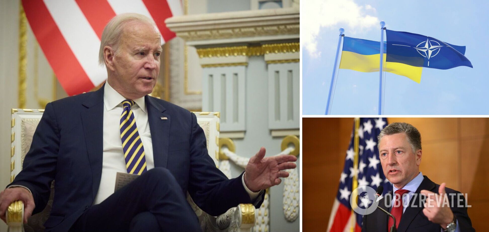 Байден и Волкер высказались о перспективах присоединения Украины в НАТО