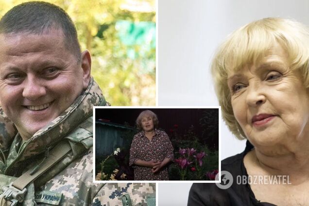 'Я вірю у вас': Ада Роговцева зворушливо привітала Залужного з ювілеєм. Відео