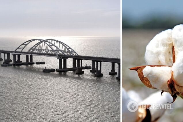 Крымский мост был полностью парализован из-за ракетной атаки. Видео