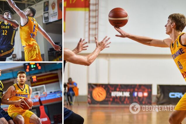 Украина сыграла со Швецией