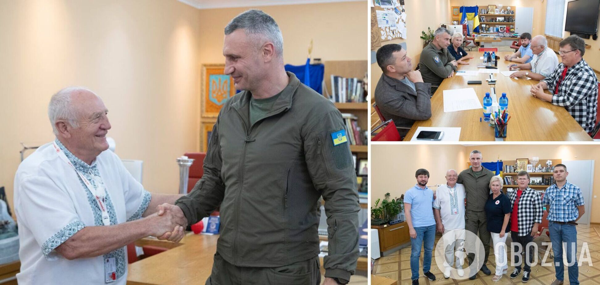 Київ підписав меморандум з Товариством Червоного Хреста про співробітництво в реабілітації військових, – Кличко