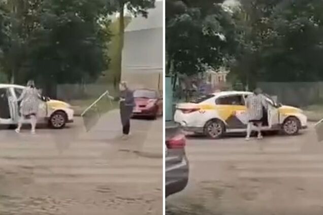 Росіянка вирішила помародерити на місці вибуху в Підмосков'ї, але все пішло не так. Відео