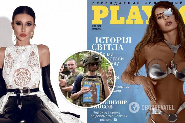 'Вистріл був просто мені в голову': героїня Playboy, яка через війну втратила око, розповіла про поранення і боротьбу за життя