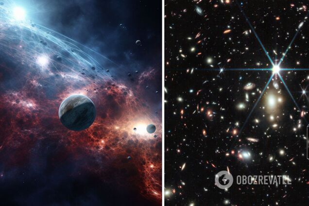 Телескоп NASA обнаружил интригующую деталь о самой далекой из виденных звезд во Вселенной. Фото