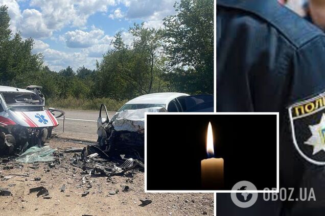 На Николаевщине легковушка столкнулась со скорой: три человека погибли. Фото