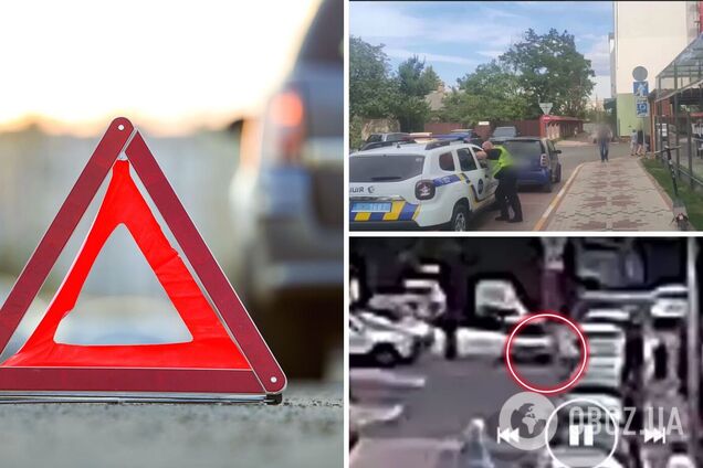 Момент ДТП зафиксировала камера наблюдения