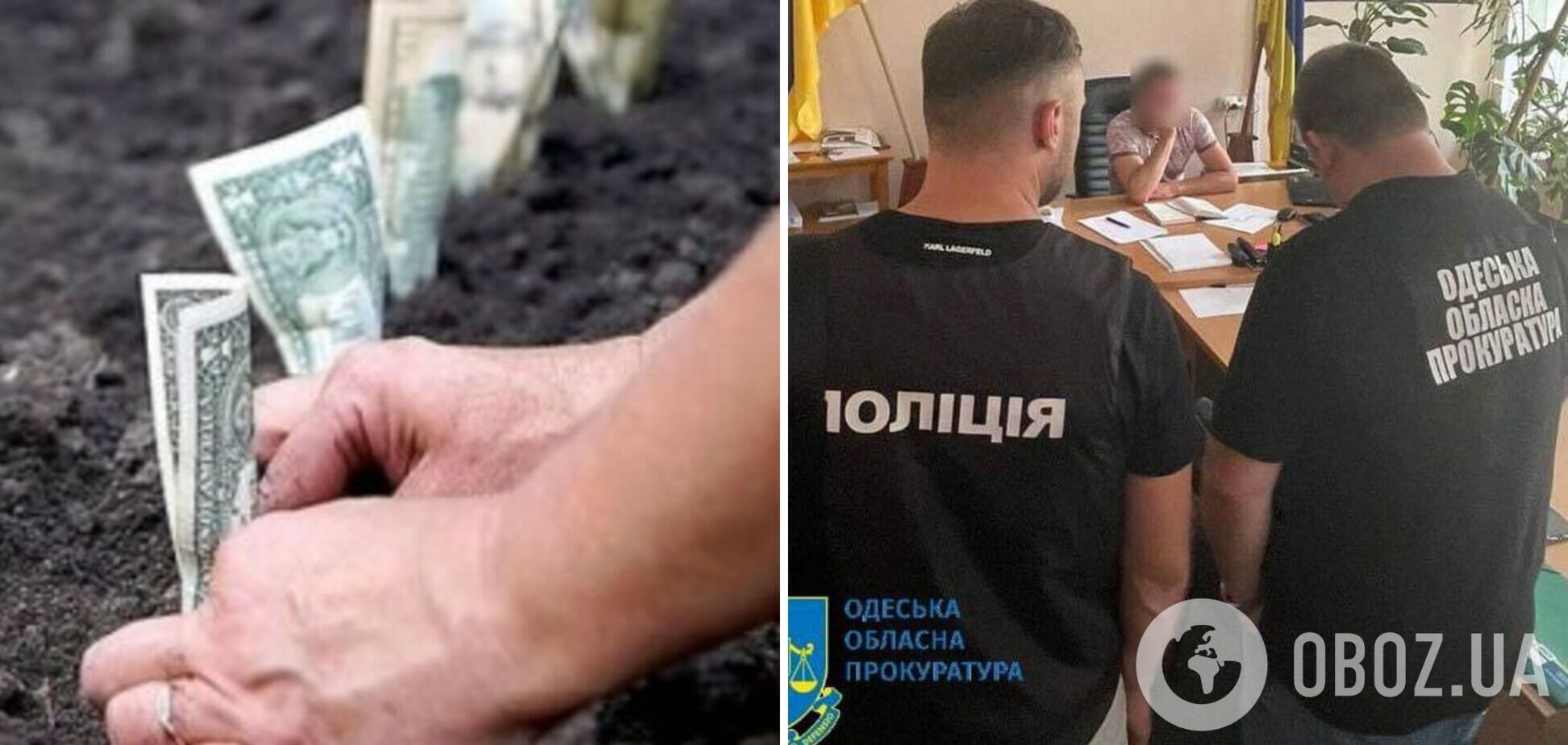 Требовал деньги за оформление права собственности на землю: в Одесской области разоблачили председателя одного из поселковых советов. Фото