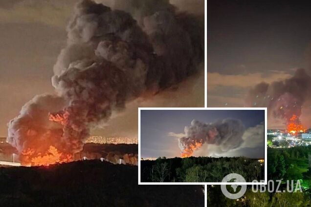 Подмосковье снова пылает: в Одинцово разгорелся пожар, который виден за километры. Фото и видео