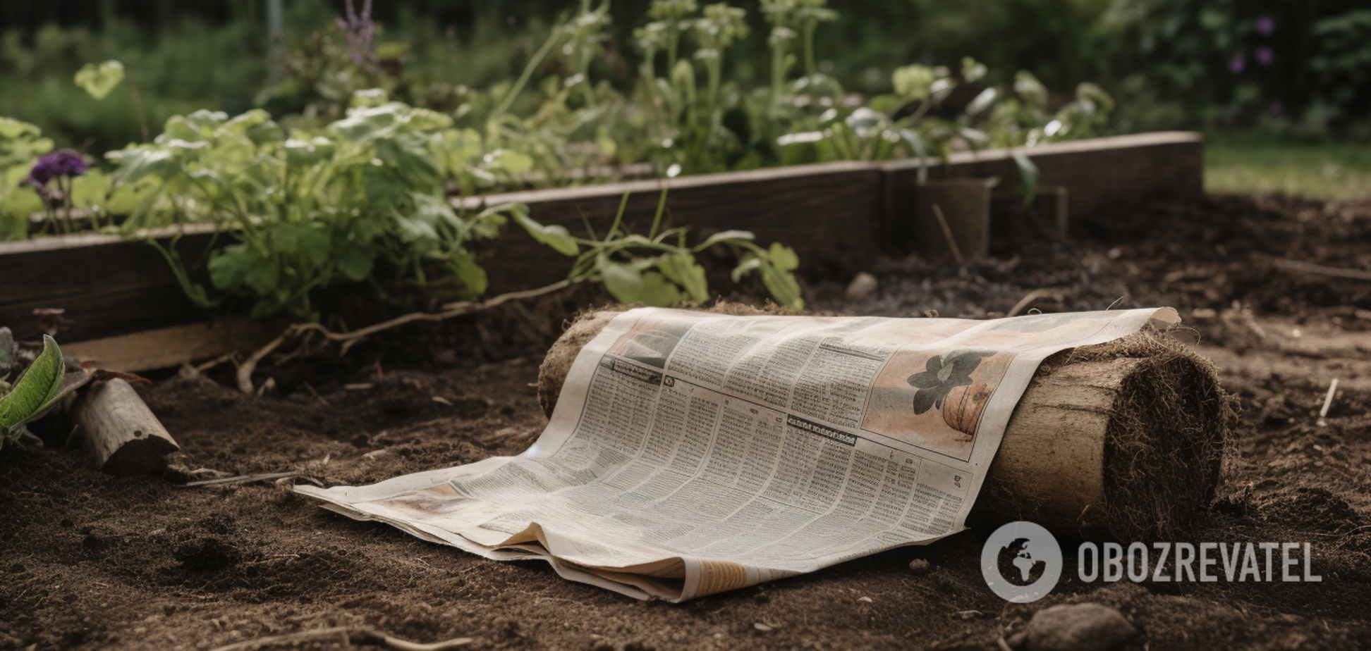 Не выбрасывайте старые газеты! Как они могут пригодиться в саду