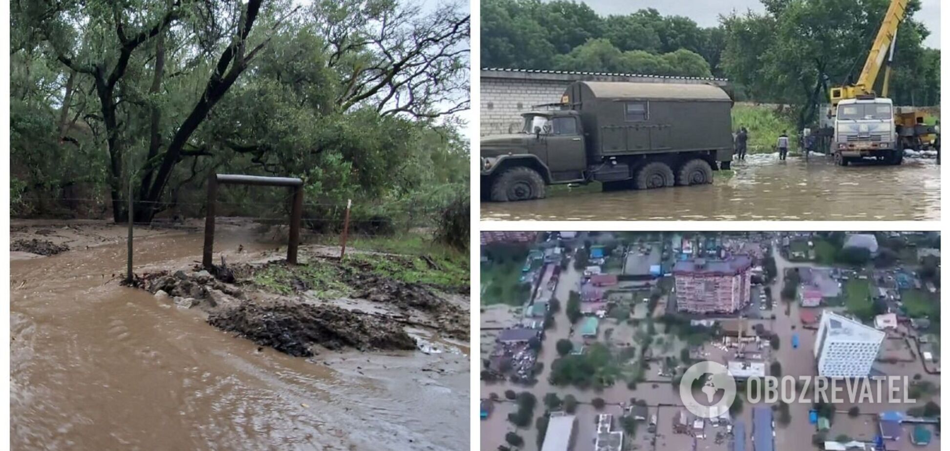 Карма? У Росії прорвало дамбу – і населений пункт затопило по третій поверх. Фото й відео