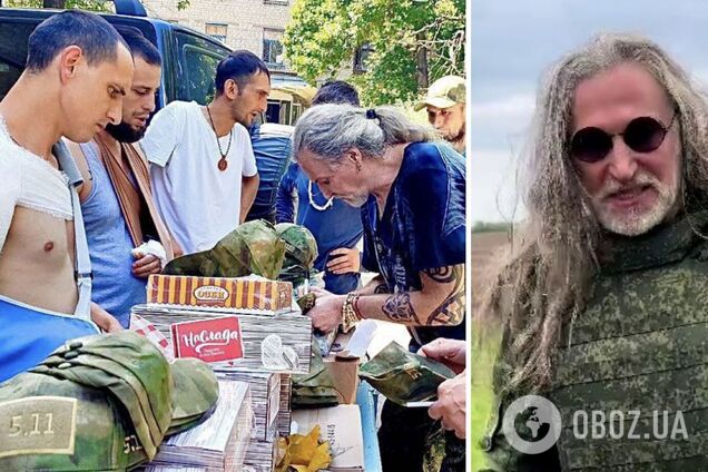 Джигурда выставил себя посмешищем на Донбассе, куда привез оккупантам-калекам лохмотья. Фото