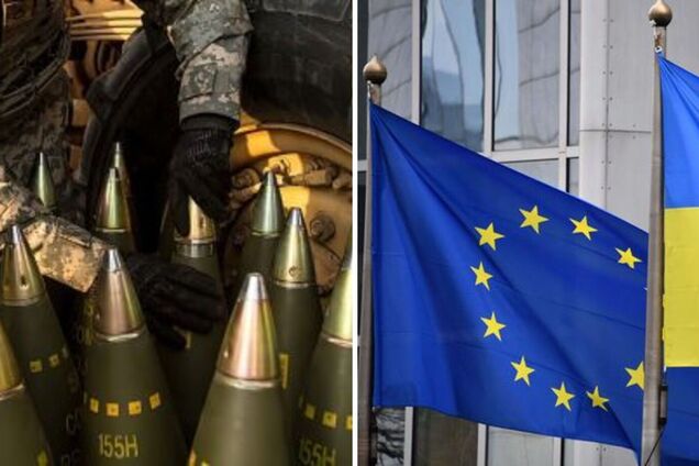 ЄС поставив Україні менше четверті від запланованої кількості снарядів