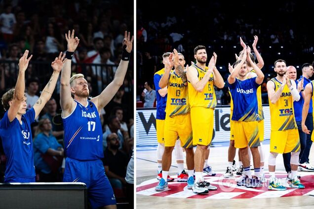 Украина – Исландия: результат матча отбора на баскетбольный турнир Олимпиады-2024