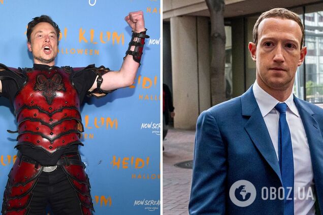 Маск – Цукерберг: стало відомо, де дивитися бій мільярдерів