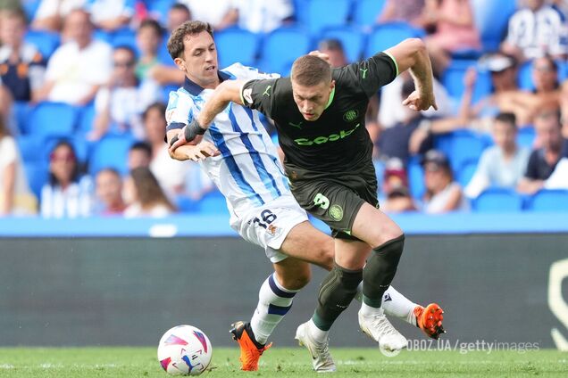 Футболист сборной Украины установил историческое достижение в Испании