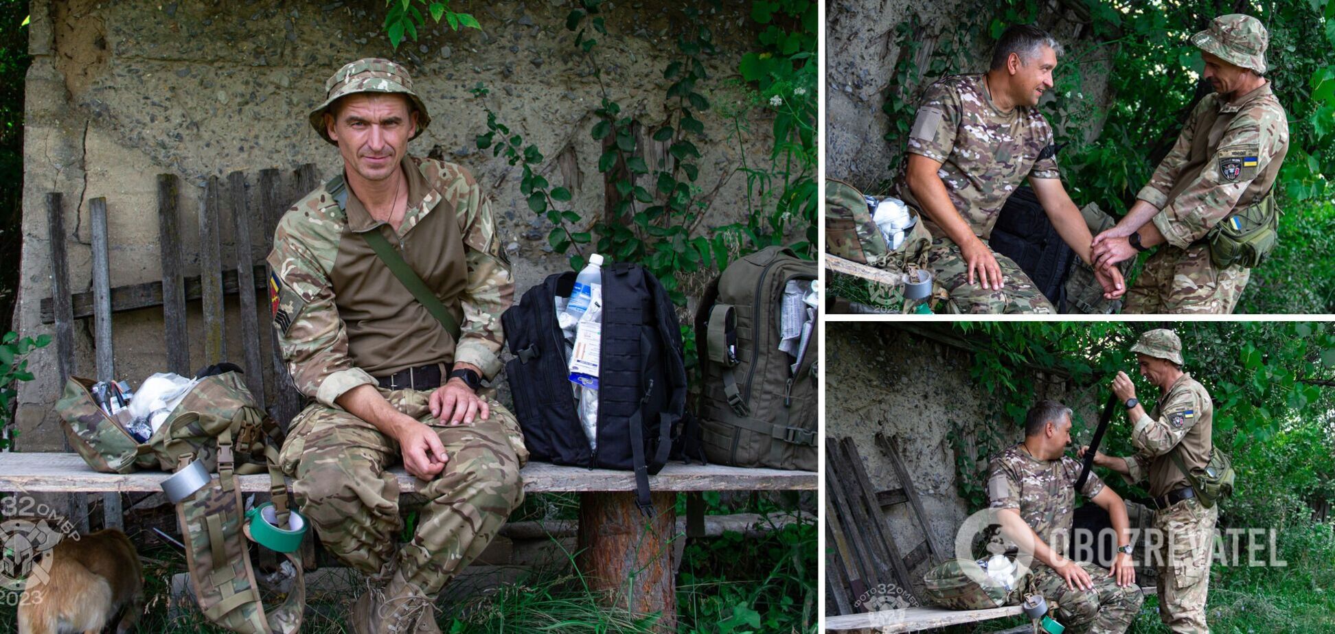 'Сложнее всего – делать выбор': Сергей Волошин рассказал о работе боевым медиком на передовой. Фото