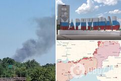 У Маріуполі партизани спалили базу окупантів: 'бавовна' прийшла не з повітря. Фото