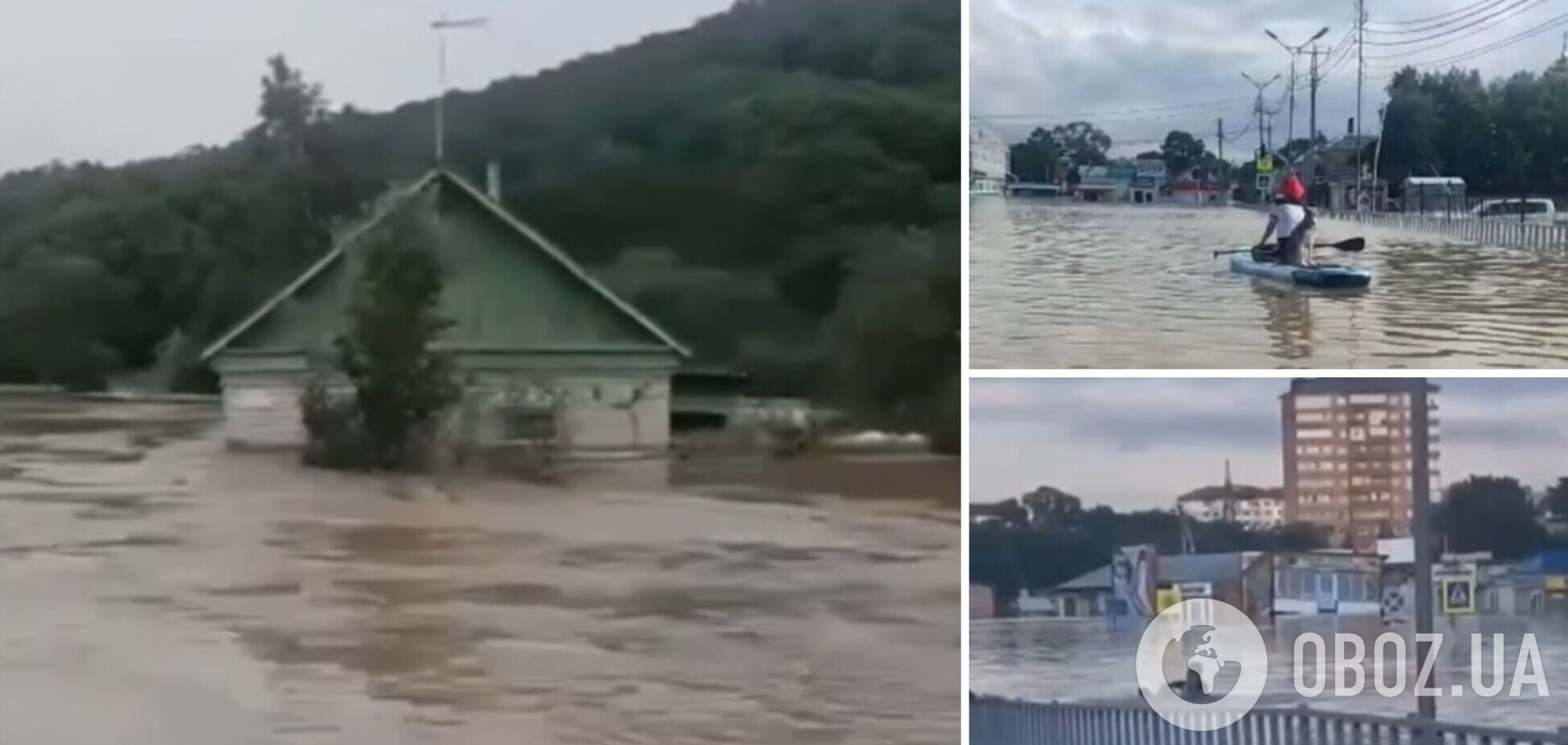 Карма действует: в российском Уссурийске после прорыва дамбы 'утонули' уже более 4300 домов, есть жертвы. Видео