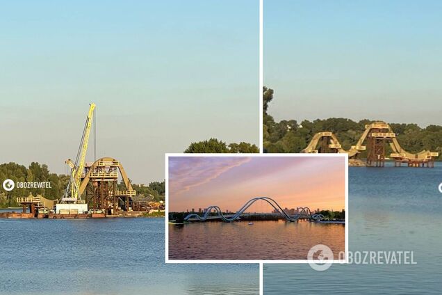 Строительство нового моста продолжается