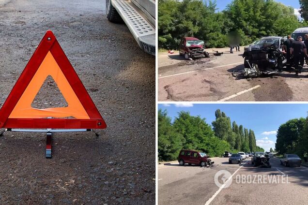 ДТП произошло вблизи Обухова