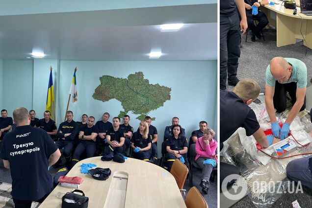 'Перший на місці події': понад 500 українських рятувальників пройшли тренінги з першої допомоги