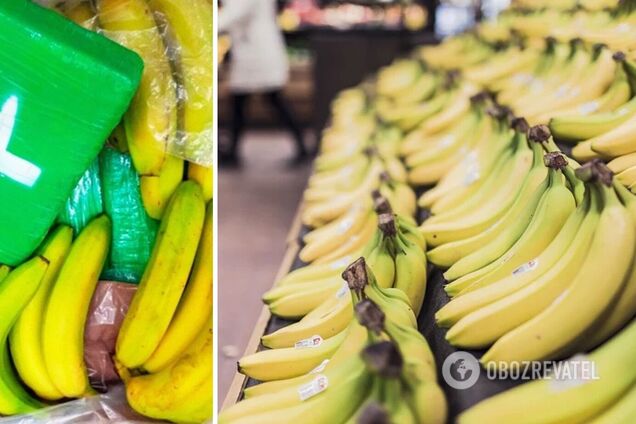 У чеському супермаркеті в ящиках з бананами знайшли 646 кг кокаїну. Фото