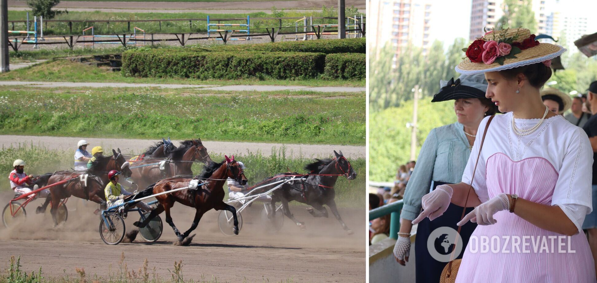 Атмосфера прошлого века: на Киевском ипподроме можно бесплатно посмотреть конные скачки